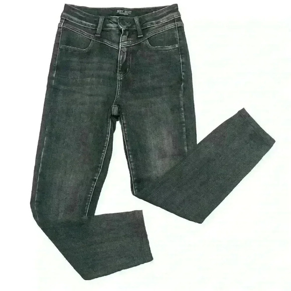 Judy Blue Jeans Womens High Waist Front Yoke Skinny Fit Sz 1/25 JB88287 READ - Picture 1 of 16